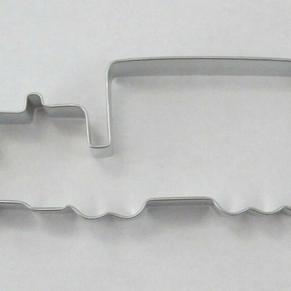 5.5" Truck Driver Trucker Big Rig Cookie Cutter Tractor Trailer 18 Wheeler Semi