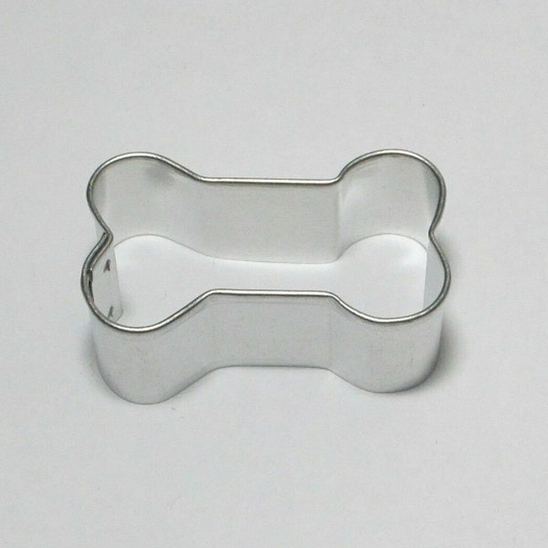 1.75" Mini Dog Bone Shape Cookie Cutter Pet Puppy Biscuit Treat Animal Shelter Fundraiser Party