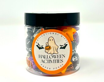 Barattolo di attività di Halloween: 31+ stelle origami per la stagione spettrale