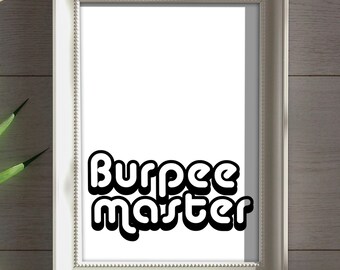 Burpee Master Digital Download