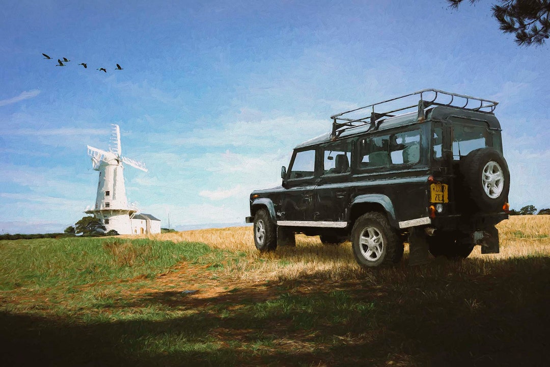 Land Rover Defender Digital Art as a Digital Download - Etsy