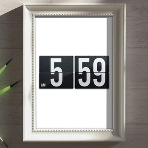 Groundhog Day Clock Digital Download