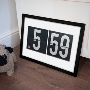 Groundhog Day Alarm Clock 12x18in Framed Art, Designed by me. image 4