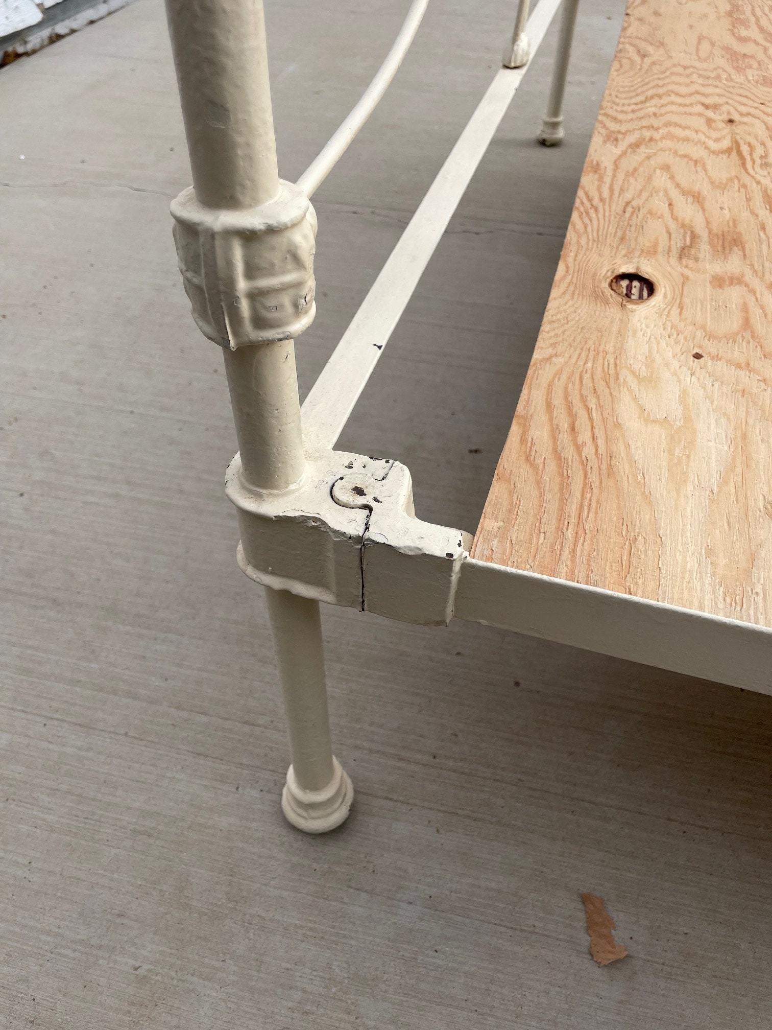 RARE Antique Wrought Iron Bed Full Standard Late 1800s to Etsy