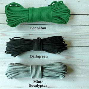 Coiling Basket Rope 6–7mm – Firm Core for Sewing Machine – Structured Cotton Cord – Cafuné image 12