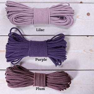 Coiling Basket Rope 6–7mm – Firm Core for Sewing Machine – Structured Cotton Cord – Cafuné image 13
