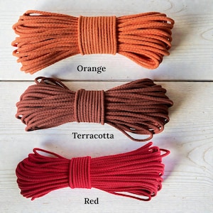 Coiling Basket Rope 6–7mm – Firm Core for Sewing Machine – Structured Cotton Cord – Cafuné image 7