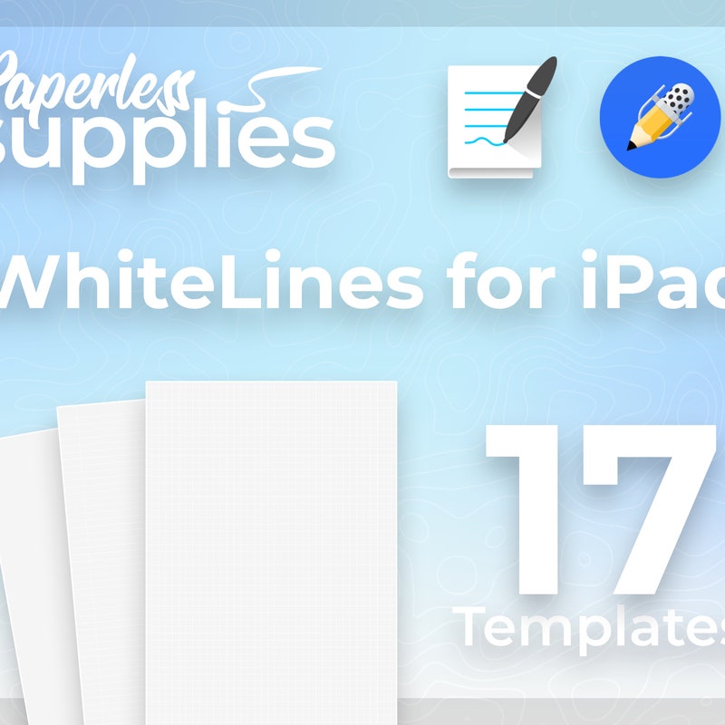 Goodnotes Paper Lines - Etsy