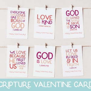 Schrift Valentinstagskarten, druckbare Valentinstagskarten, christliche Valentinstagskarten, Valentinstagskarten für Kinder, Valentinstag im Klassenzimmer