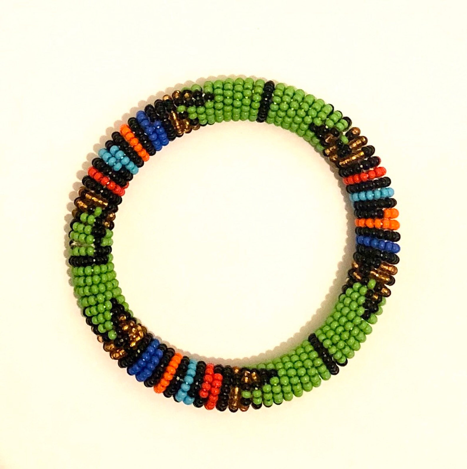 African Zulu Beaded Bracelets Etsy