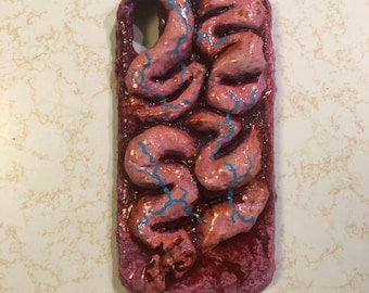 BRAINS Horror Themed Phone Case