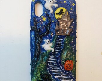 STARRY FRIGHT Horror Themed Phone Case