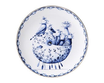 Wall Plate Redmer Hoekstra Nautilus - 20 cm