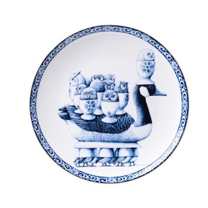 Wall Plate Redmer Hoekstra - Duck - 26 cm