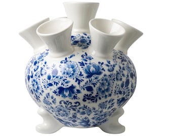Tulip Vase on Legs XL - Dainty Flower - Ceramic - 30 cm