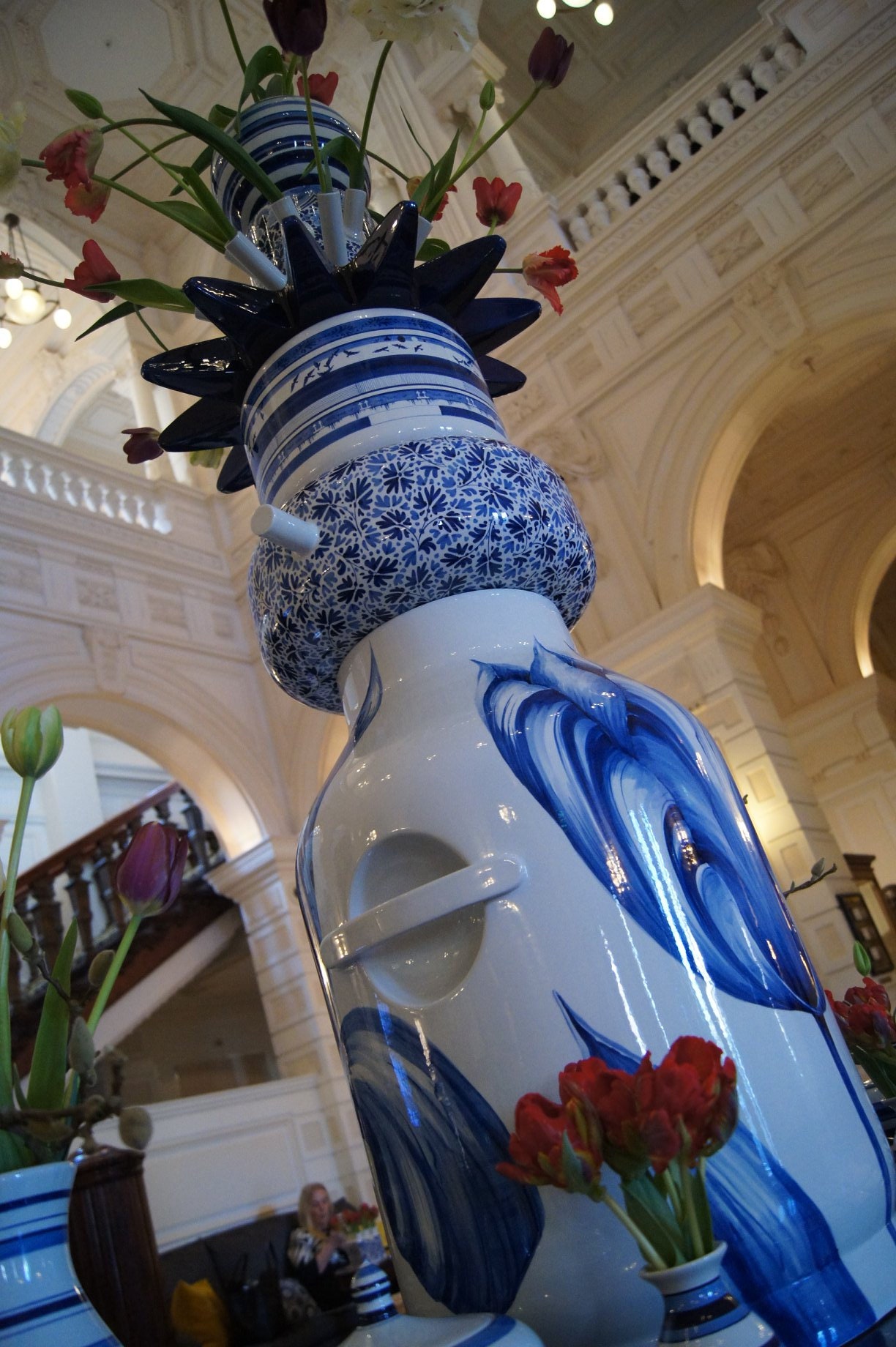 Exclusive Delft blue porcelain tulip vase 6 vases in 1 Etsy