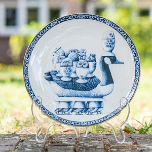 Wall Plate Redmer Hoekstra - Duck - 26 cm image 2