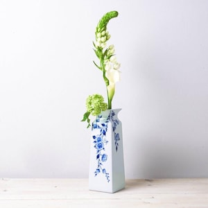 Vase Madelief - Square - Hand-painted - 15 cm