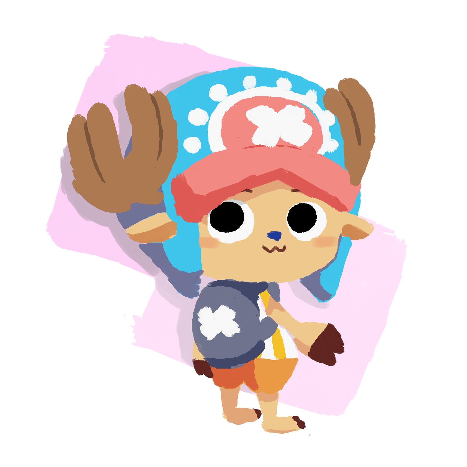 Tony Tony Chopper Sticker One Piece DieCut Vinyl Waterproof Etsy