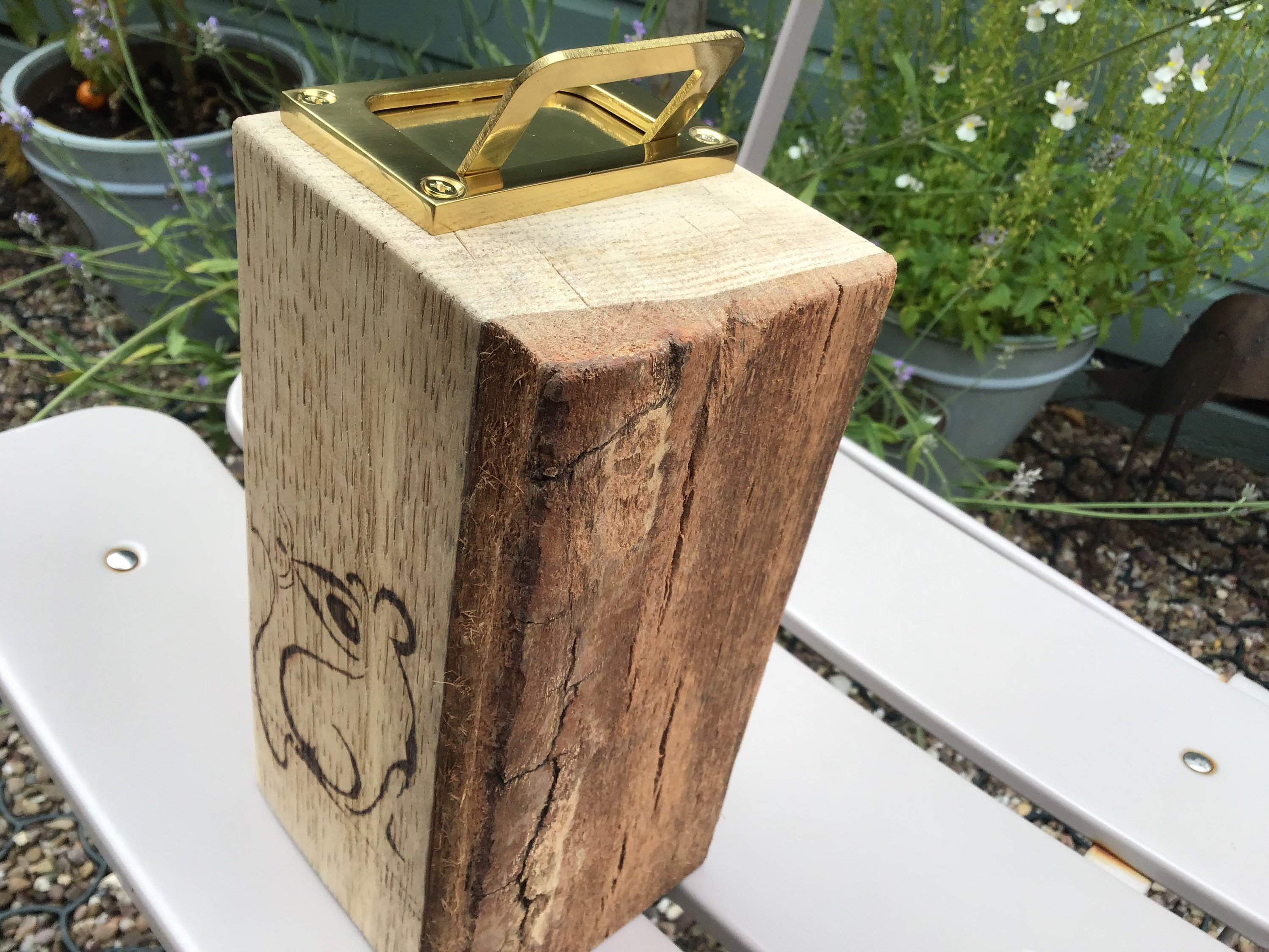 Pyrography Mice Unique Solid Oak Door Stops Hand Decorated With Pyrography Mice - Etsy UK
