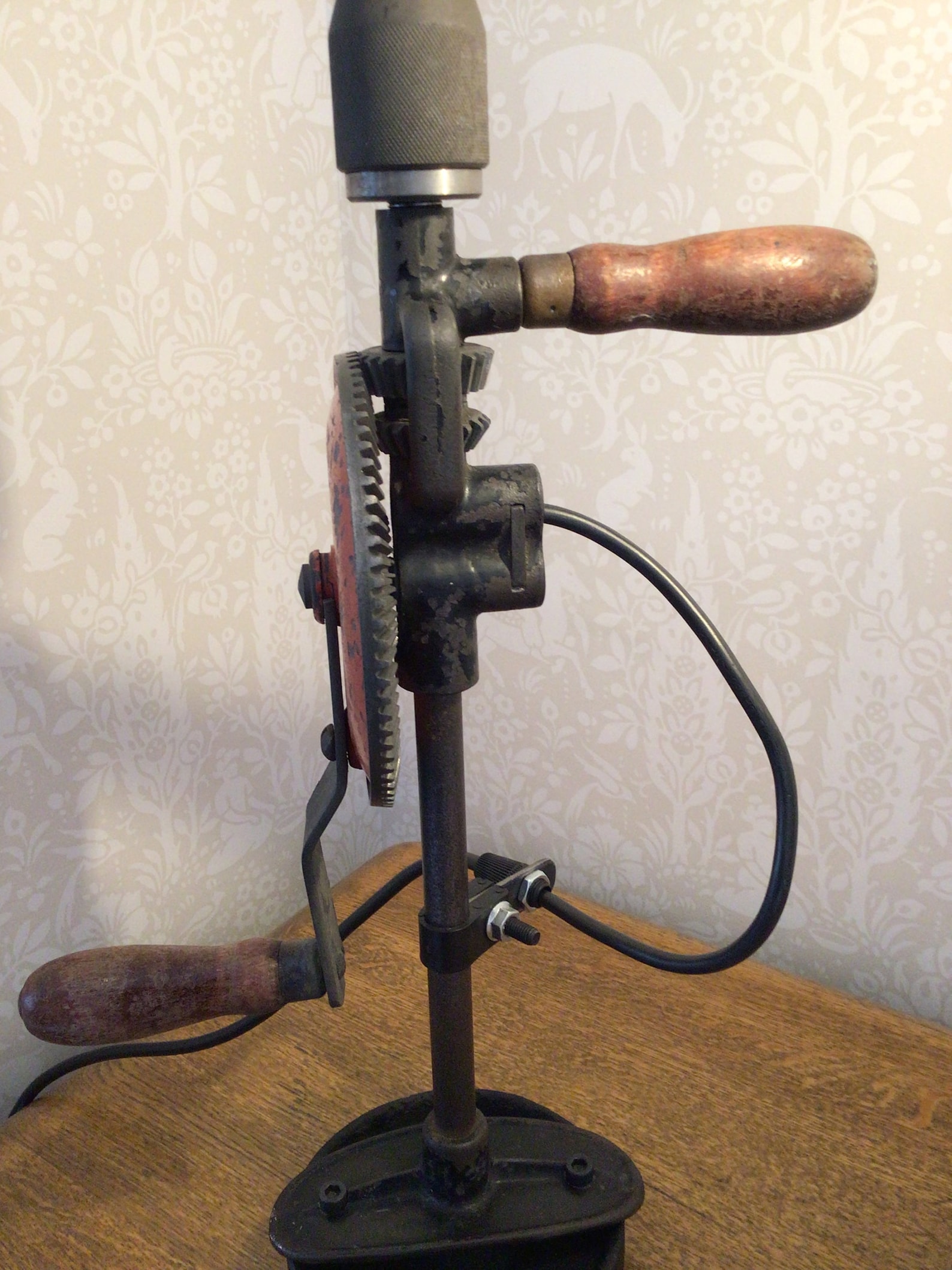 Vintage Antique Hand Drill Lamp Bases/ Steampunk Table Lamps/ Etsy UK