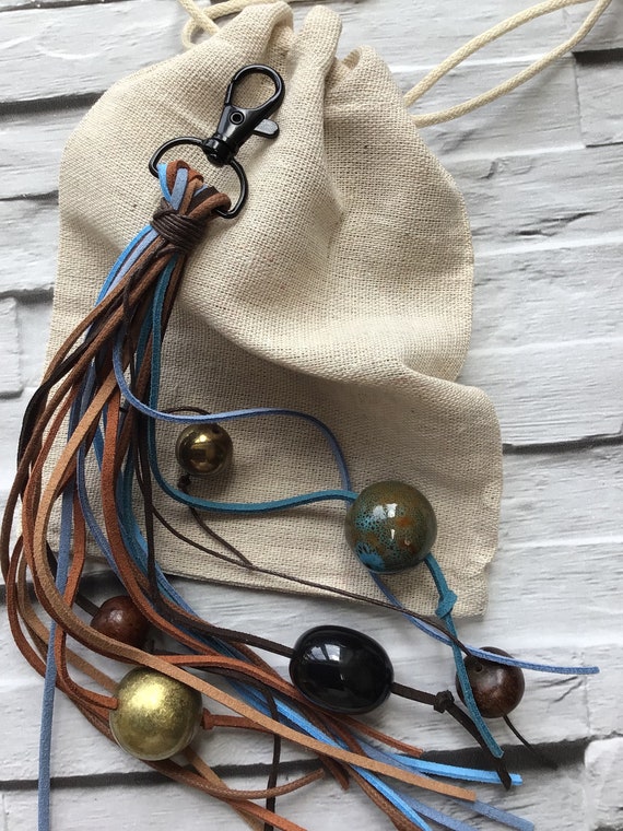 Western Inspired Bag Tassels Eye Catching Unique Bag Charms New Gen Hippie Etsy