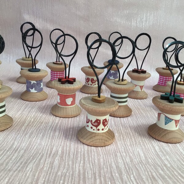 Wooden Bobbin Holder Etsy