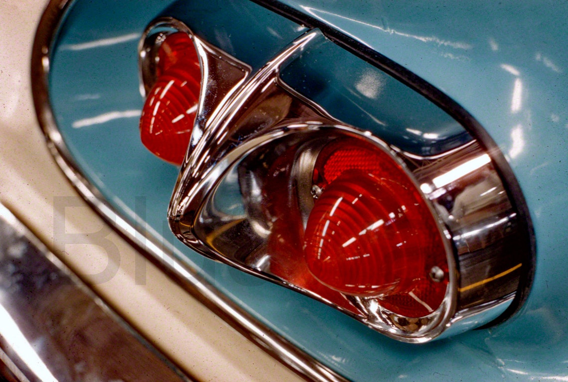 Taillight of 1958 Chevrolet 13x19 Photo Print - Etsy