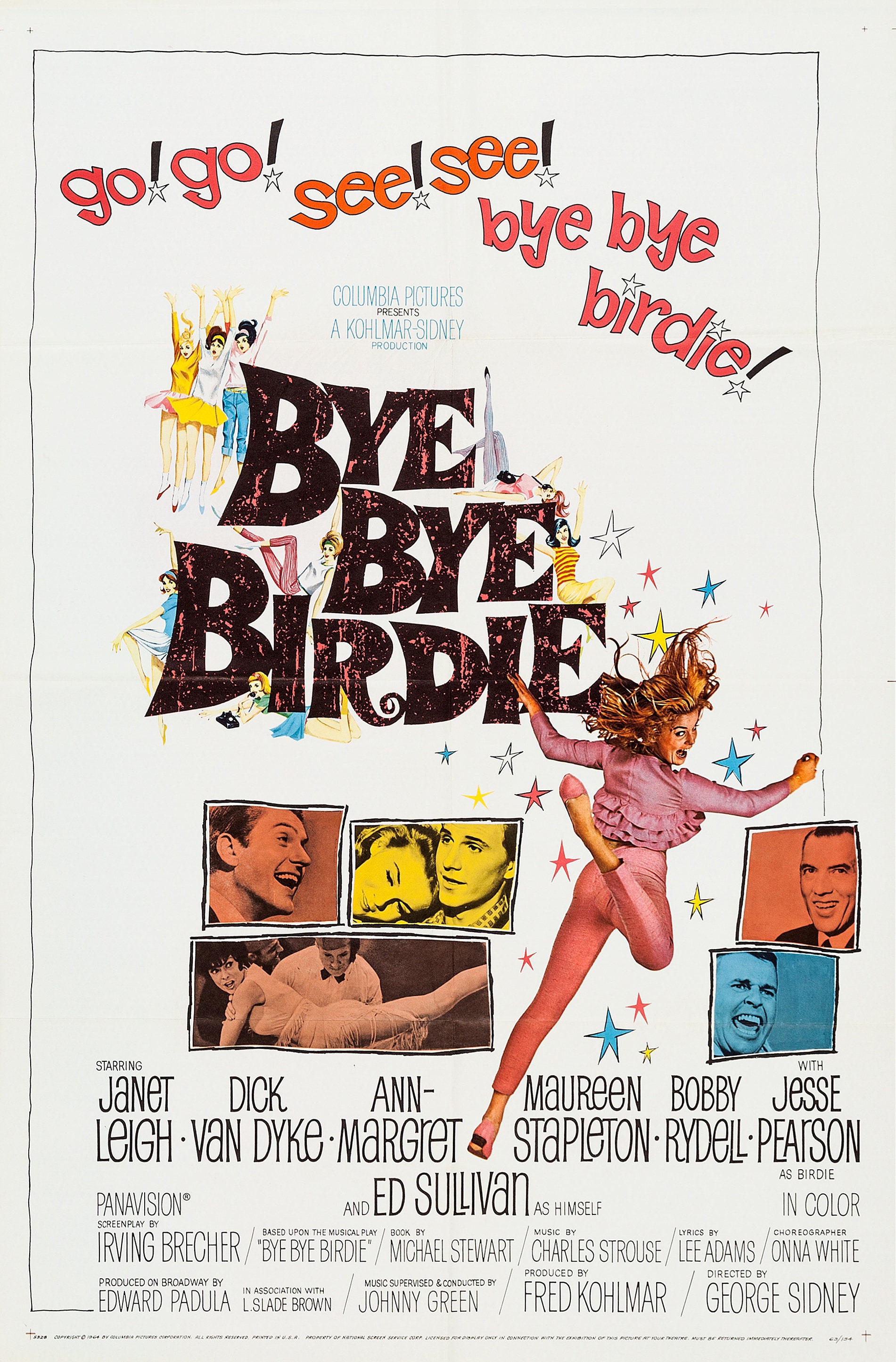 Bye Bye Birdie Movie Poster 13x19 Photo Print Etsy Bye Bye Birdie Movie Poster 13x19 Photo Print Etsy
