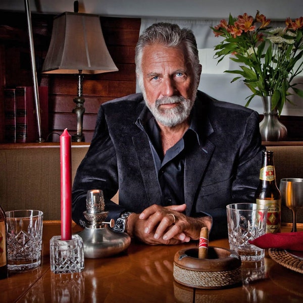 The Most Interesting Man in the World Photo Print 13x19"