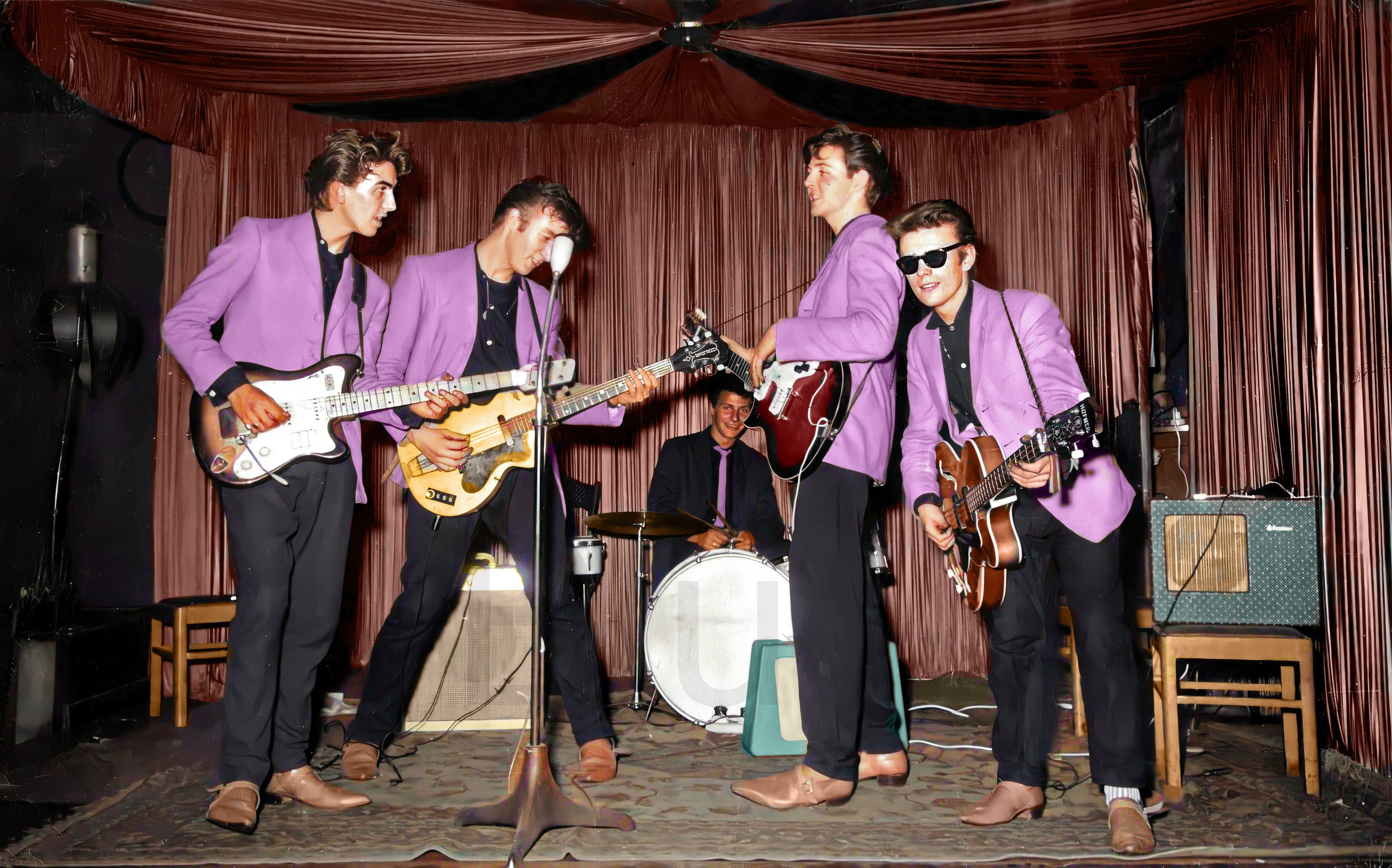 1960 the Beatles at the Indra Club Hamburg, Germany 13X 19 Photo Print Etsy