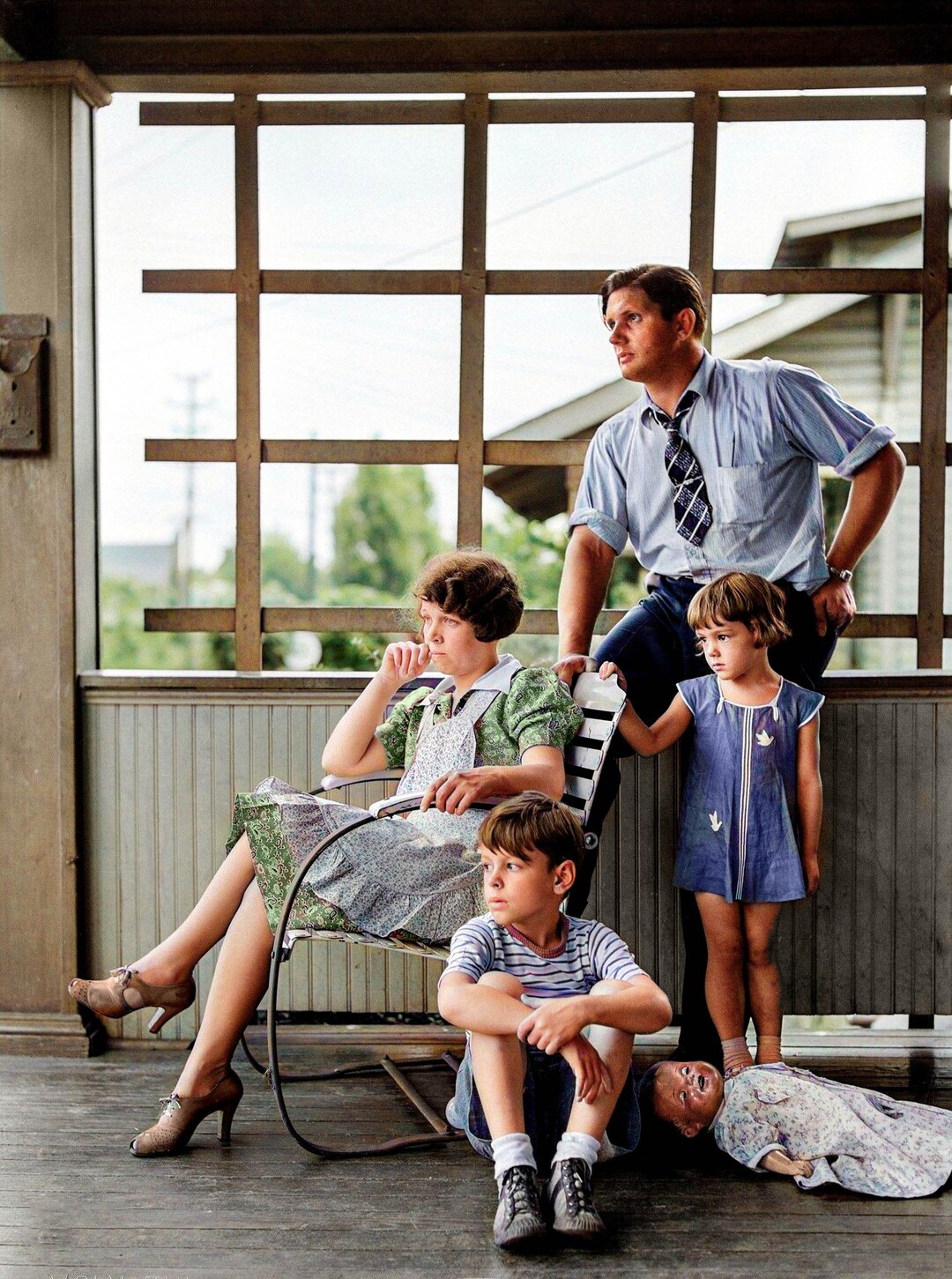 1938 Aliquippa, Pennsylvania, a Steel Mill Town on the Ohio River 11 X