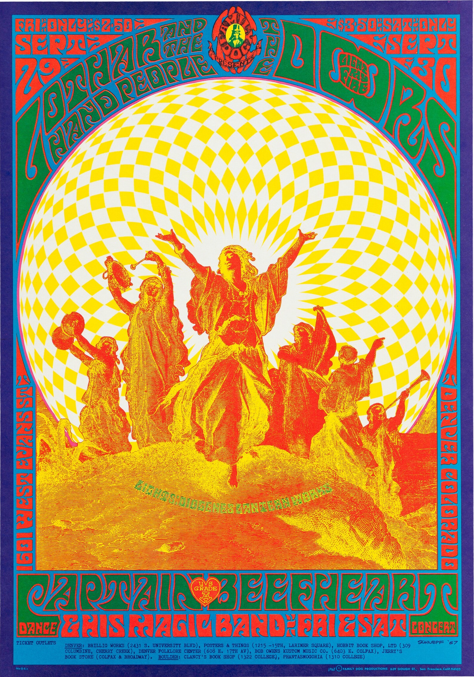 the-doors-denver-concert-poster-replica-13-x-19-photo-print-etsy