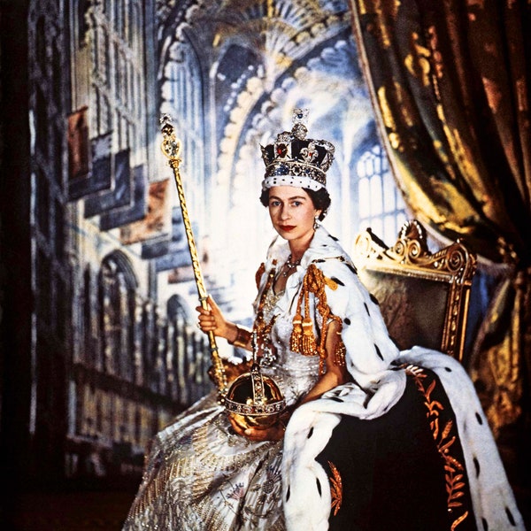 Queen Elizabeth II Portrait 8 x 10" Photo Print