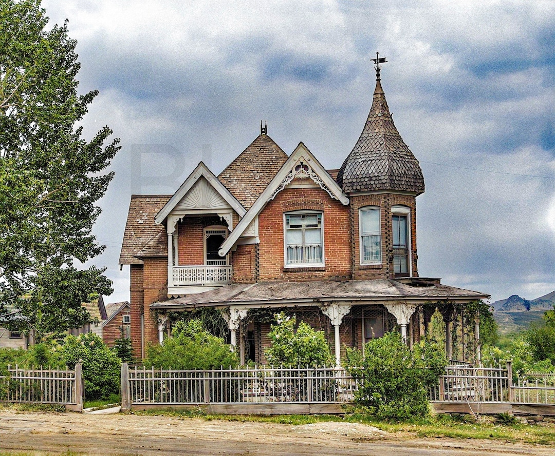 1939 Homes in Ghost Town of Pony, Montana 11 X 14 Photo Print Etsy