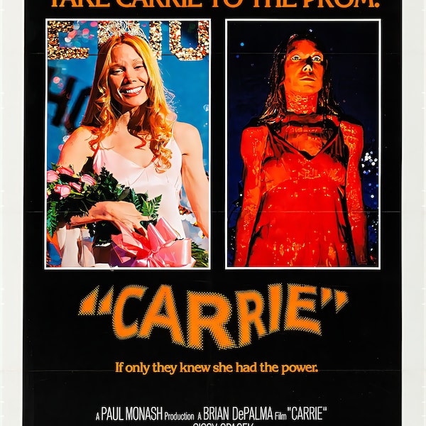 1976 Carrie Movie Poster 13x19" Photo Print