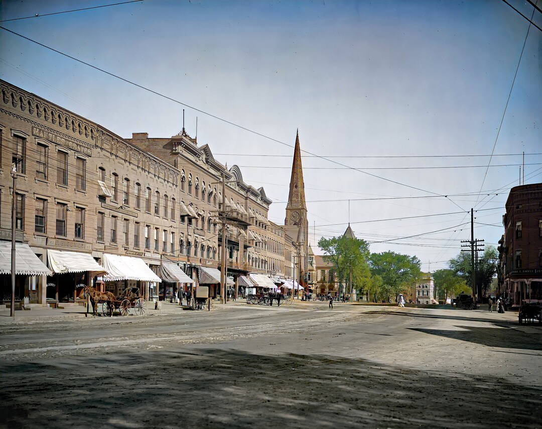 1907 Main Street, Northampton, Massachusetts. 11 X 14 Photo Print Etsy