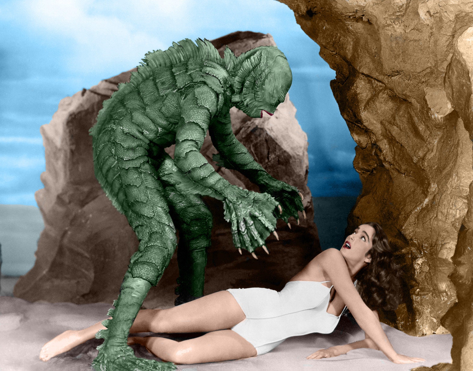 Creature From The Black Lagoon 14 X 11 Photo Print Etsy