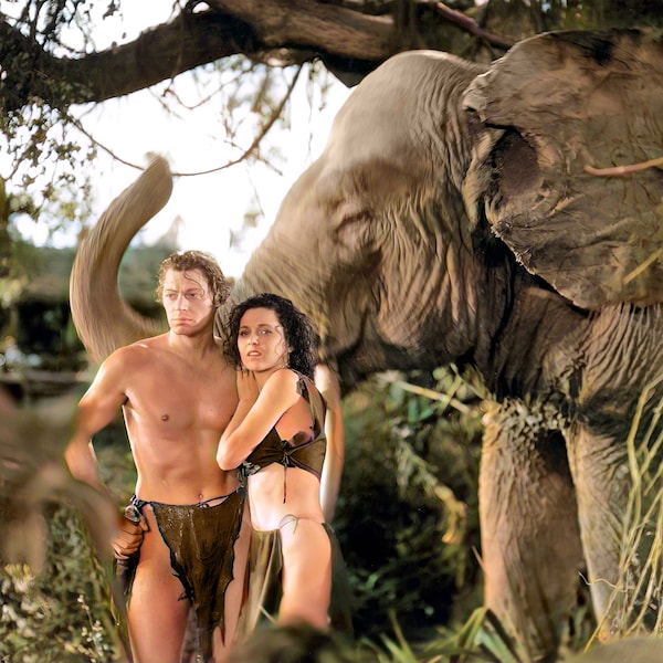 Johnny Weissmuller Tarzan the Ape Man  11 X 14" Photo Print