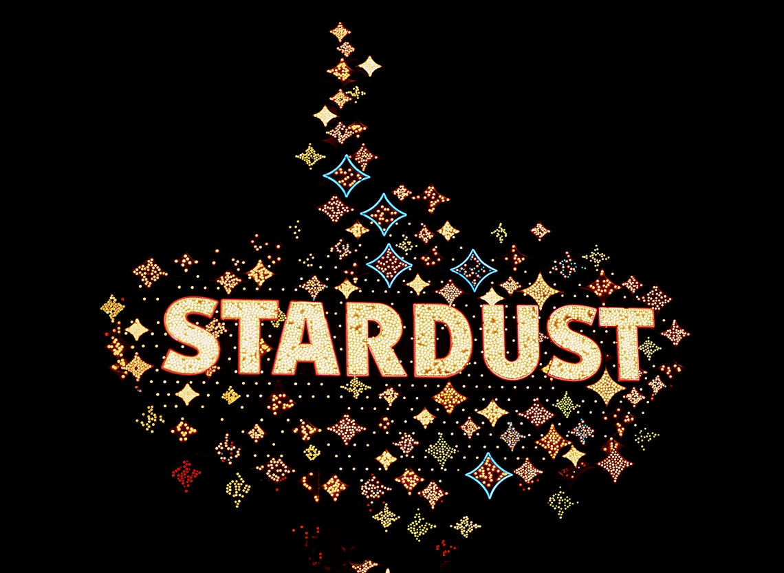 Historic Stardust Sign Las Vegas Nevada 11 X 14 Photo Print - Etsy