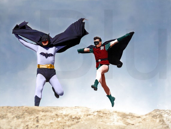 1942 Las nuevas aventuras de Batman y Robin 14 x 11 Impresión - Etsy México