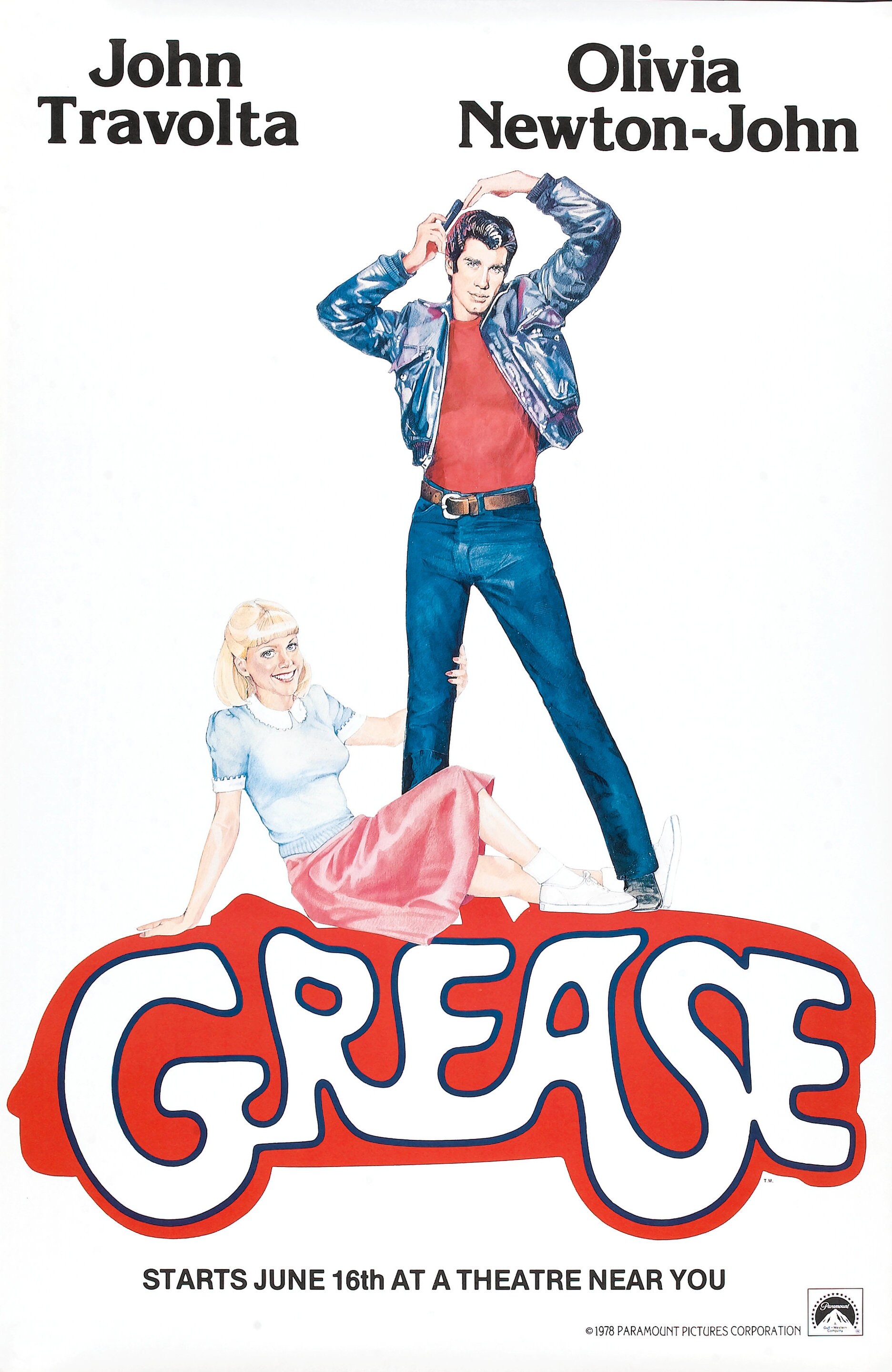 Grease Movie Poster 13x19 Photo Print Etsy
