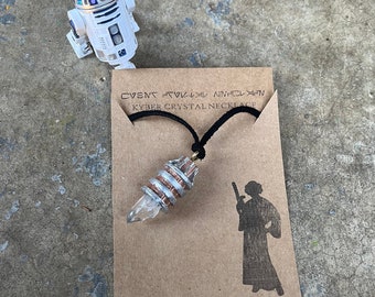 Princess Inspired Kyber Crystal Necklace