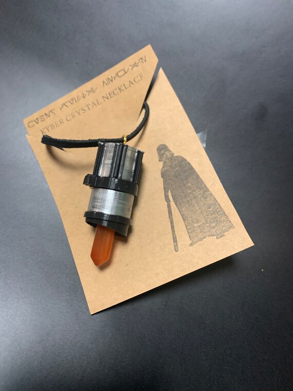 SW Limited Edition Darth Vader Inspired Kyber Crystal Necklace Etsy