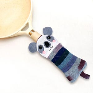 Polar Bear Skillet Handle Holder | Hand Sewn Cotton Cover Koala