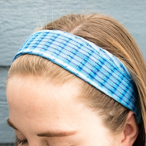 Hand Sewn Colorful Elastic Headband | Stretchy Boho Hair Accessory, Traditional Guatemalan Fabric
