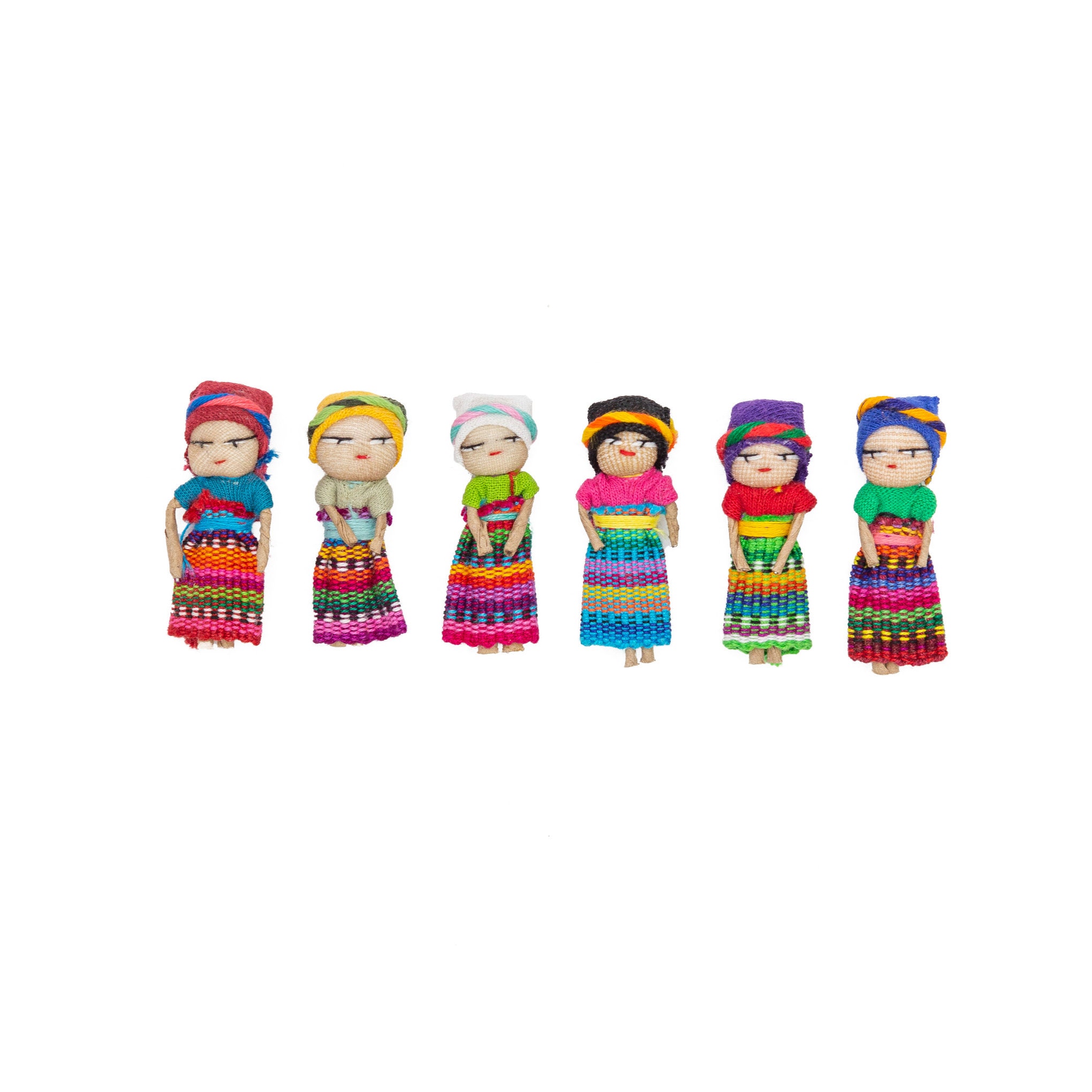 Worry Doll Worry Dolls Trouble Dolls Guatemalan Dolls Etsy