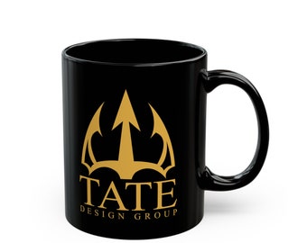 Tate Design Group Trident-Black Mug (11oz, 15oz)