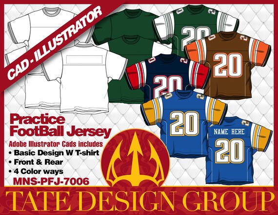 practice jersey design