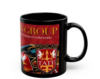 Tate Vette banner-Black Mug (11oz, 15oz)
